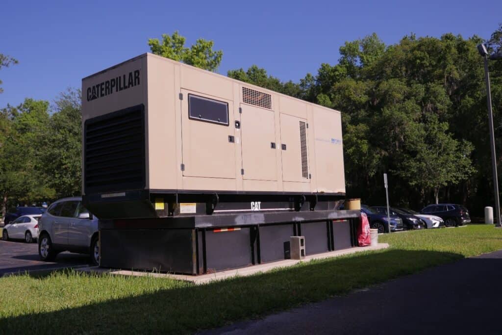 Tower HIll's diesel generator