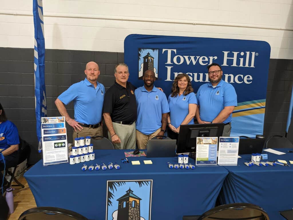 Florida CFO Jimmy Patronis with members of Tower Hill's Catastrophe Response Team.